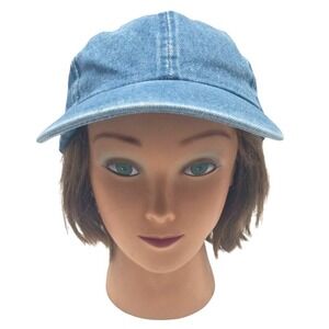 COBRA Unisex Solid Jean Baseball Cap Adjustable Fashion Strap Back Denim Hat‎